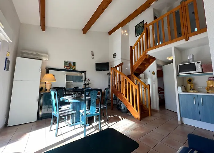 Lavandines Ii Joli T3 Mezzanine Mitoyenne Piscine Proche Rochelongue Cap D'agde Apartmán *
